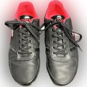 LACOSTE WOMENS LACE UP SNEAKER SIZE 7 MINT